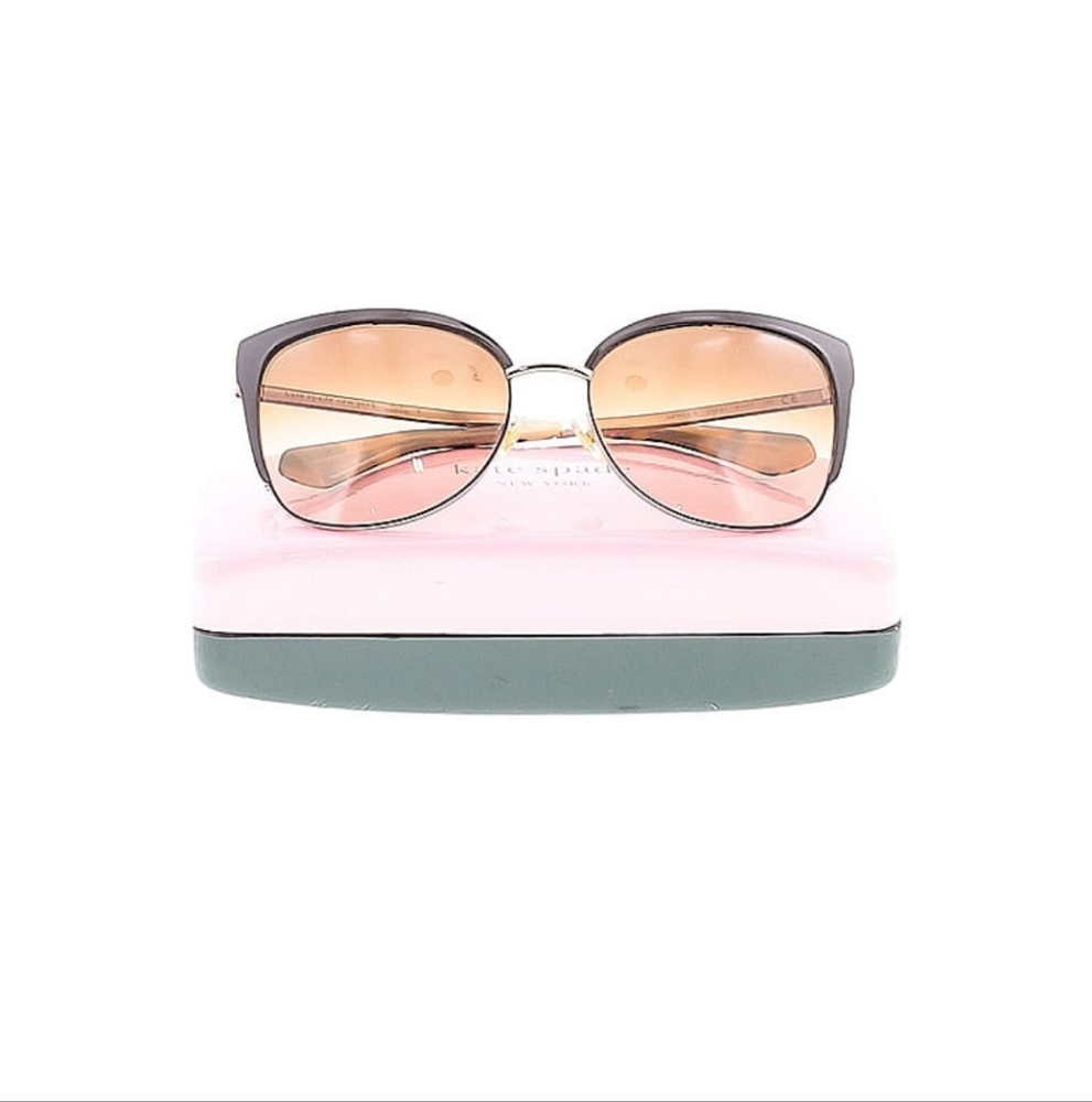 Kate Spade Black and Brown Sunglasses